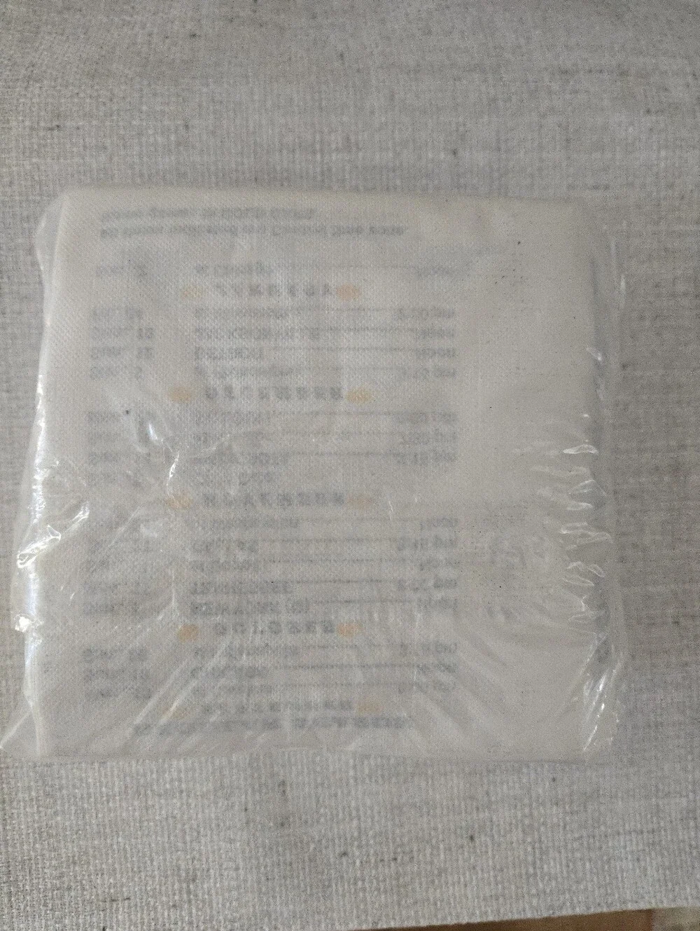Unopened 2004 Green Bay Packers Cocktail Napkins With Season Schedule On Back